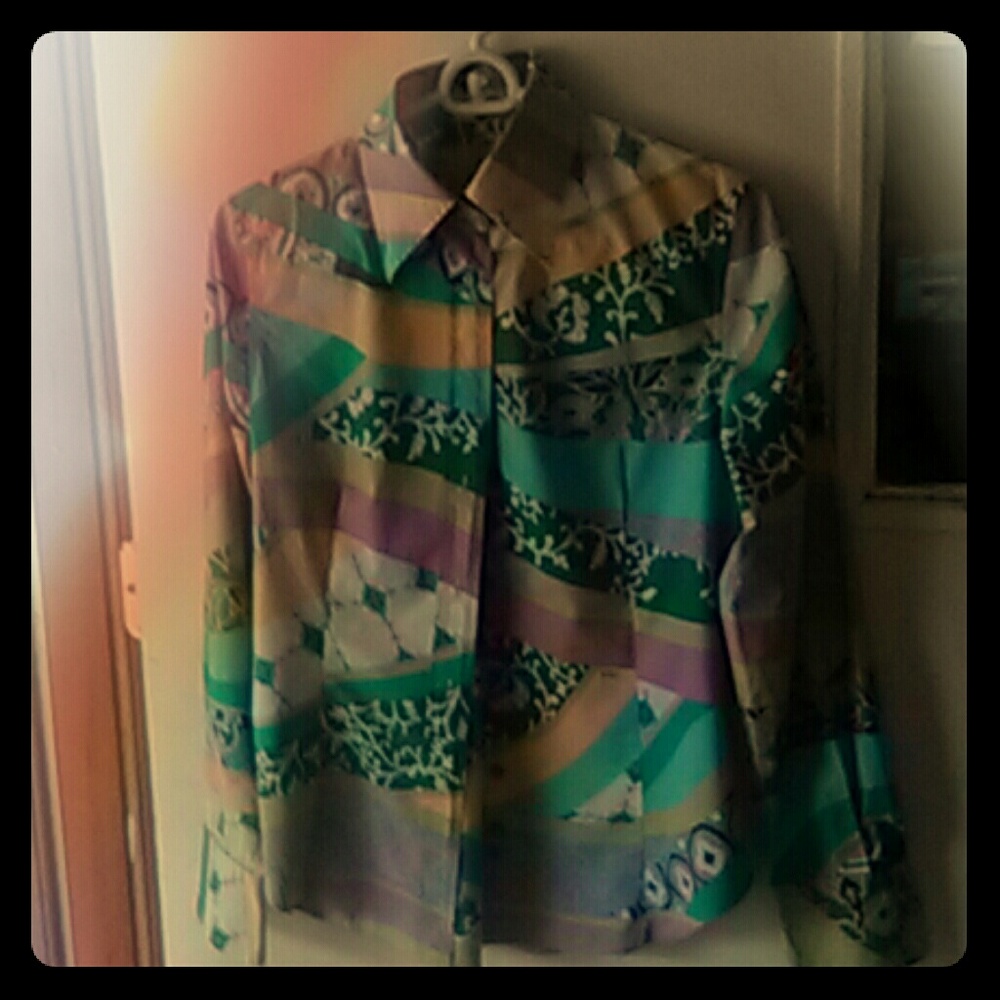 Etro Italian made woman's blouse.